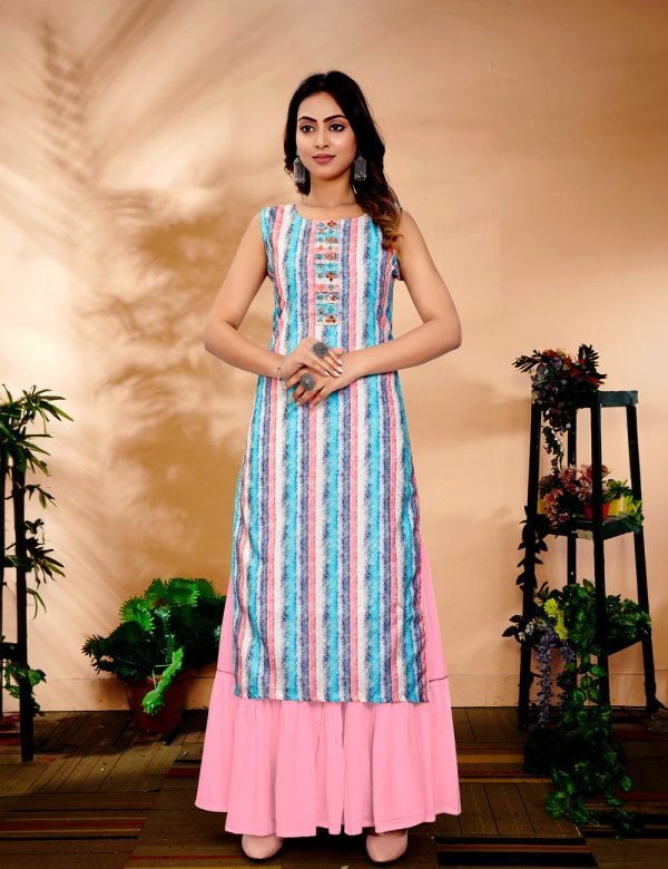 long straight kurti