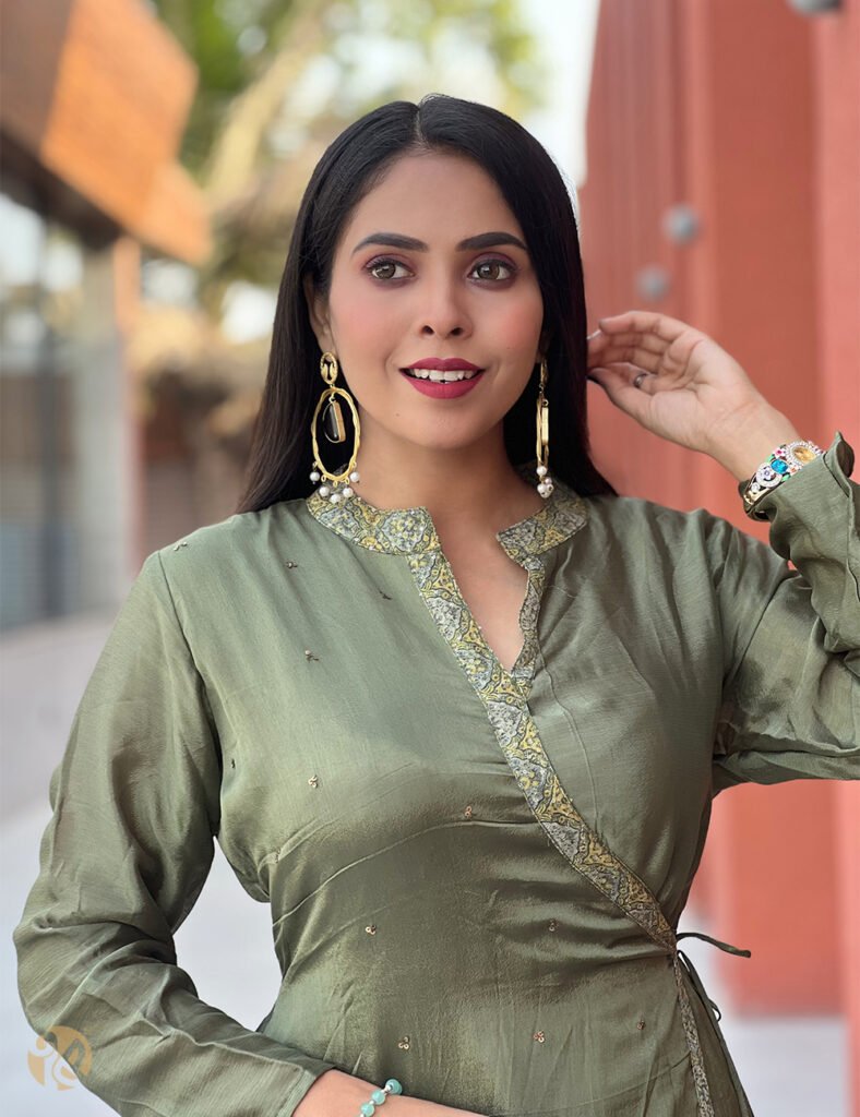 Mendi Green Kurtis