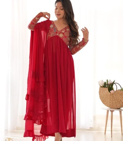 floor length anarkali suit