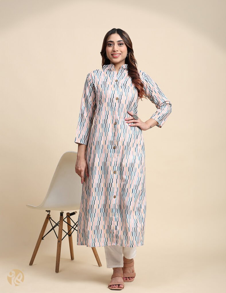 Multicolor Print Kurta