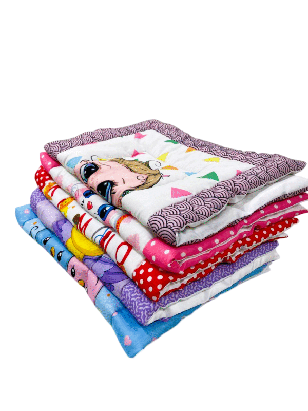 Karovi Fashion New Born Baby Bed Mattress,Godari, set of 5 Design is Vary (Multicolor)